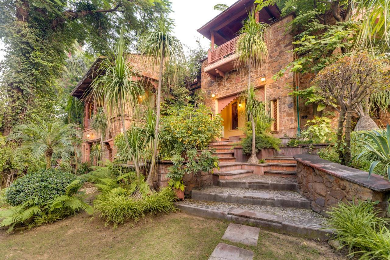 Hostie Chinar Haveli - Heritage Home With Pool, Gurgaon Buitenkant foto