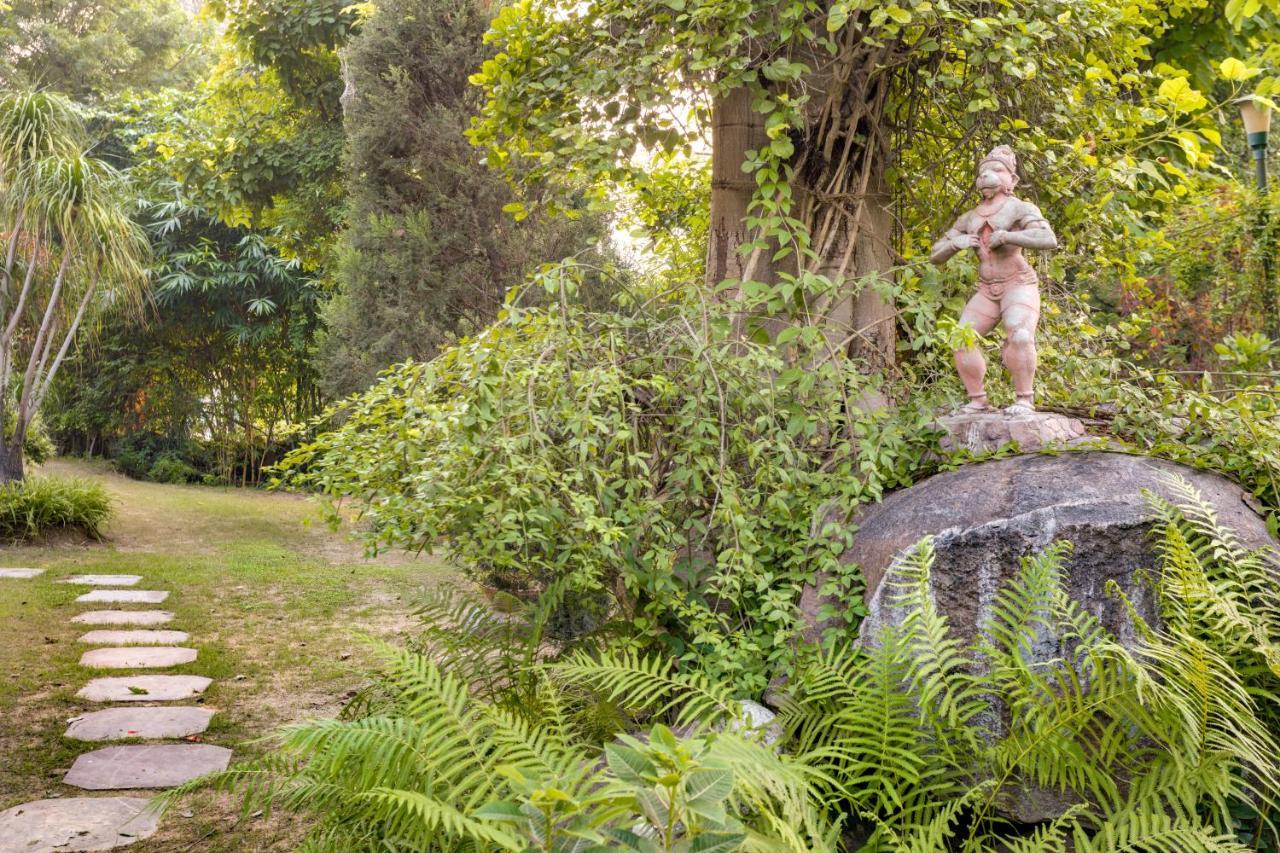 Hostie Chinar Haveli - Heritage Home With Pool, Gurgaon Buitenkant foto