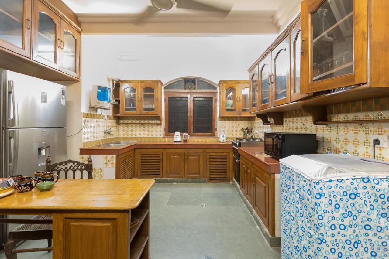 Hostie Chinar Haveli - Heritage Home With Pool, Gurgaon Buitenkant foto